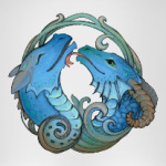 Драконы целуются