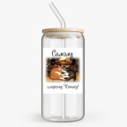 Банка с бамбуковой крышкой