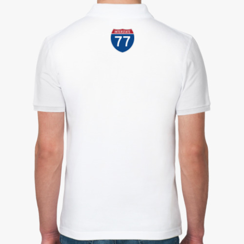 Рубашка поло с принтом I-77