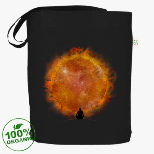 Сумка шоппер с принтом Звезда по имени Солнце