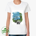 Женская футболка органик