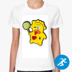 Женская спортивная футболка