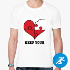 Мужская спортивная футболка