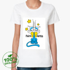 Женская футболка органик