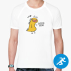 Мужская спортивная футболка