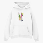 Толстовка худи оверсайз