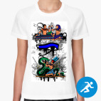 Женская спортивная футболка