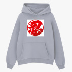 Толстовка худи оверсайз