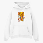 Толстовка худи оверсайз