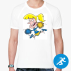 Мужская спортивная футболка