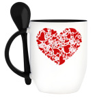 Кружка с ложкой