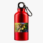 Металлическая бутылка 400 мл UV-DTF