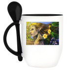 Кружка с ложкой