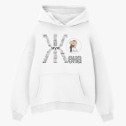 Толстовка худи оверсайз