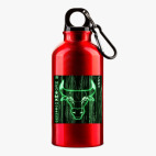 Металлическая бутылка 400 мл UV-DTF