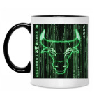 Кружка двухцветная