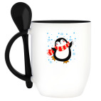 Кружка с ложкой