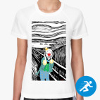 Женская спортивная футболка