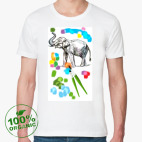 Мужская футболка органик