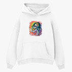 Толстовка худи оверсайз