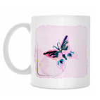 Бабочка в разводах чая