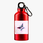 Металлическая бутылка 400 мл UV-DTF