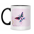 Кружка двухцветная