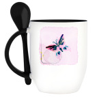 Кружка с ложкой