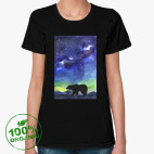 Женская футболка органик