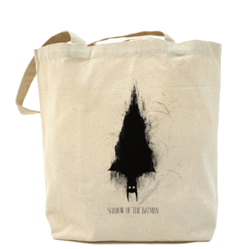 Сумка шоппер с принтом Герой-монстр