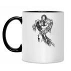 Кружка двухцветная