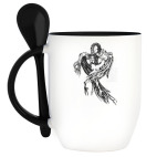 Кружка с ложкой