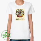 Женская футболка органик