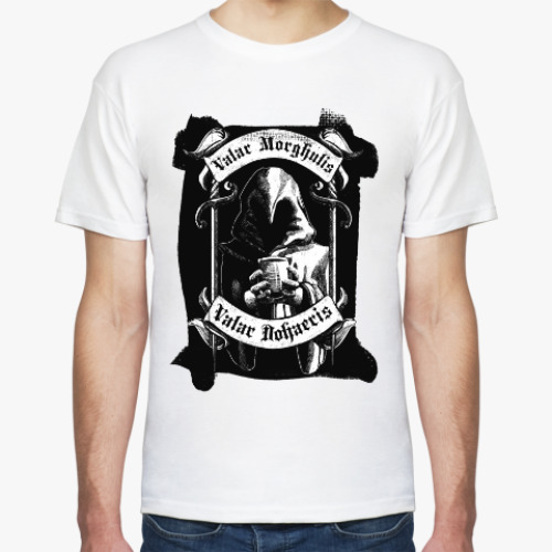 Футболка с принтом Valar morghulis dohaeris