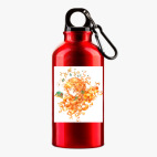 Металлическая бутылка 400 мл UV-DTF