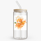 Банка с бамбуковой крышкой