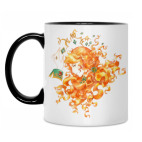 Кружка двухцветная