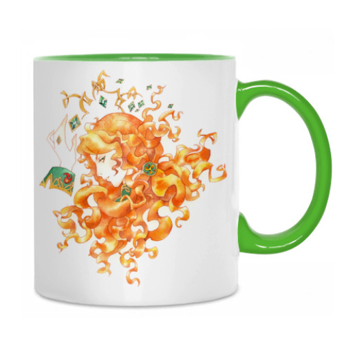 Кружка с принтом Ирландские мотивы