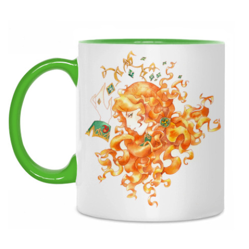 Кружка с принтом Ирландские мотивы