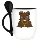 Кружка с ложкой