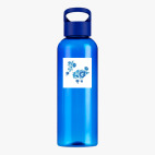 Прозрачная спортивная бутылка