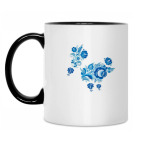 Кружка двухцветная