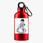 Металлическая бутылка 400 мл UV-DTF