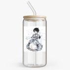 Банка с бамбуковой крышкой