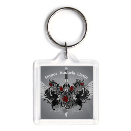 Брелок с принтом Грифоны