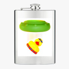 Фляжка стальная