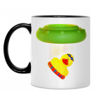 Кружка двухцветная