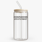 Банка с бамбуковой крышкой