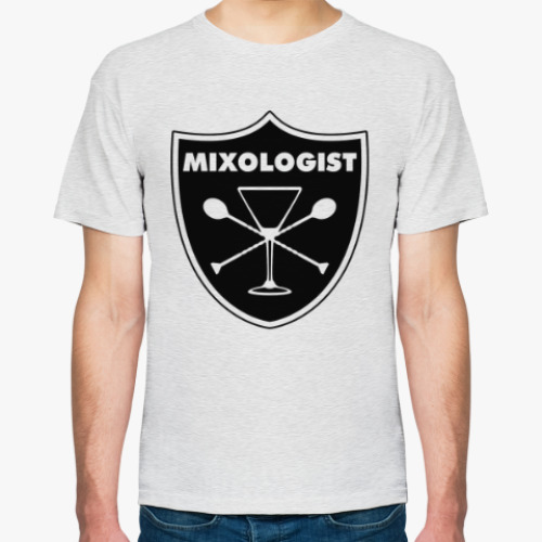 Футболка с принтом Mixologist