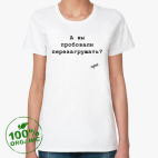 Женская футболка органик